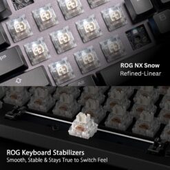 ASUS ROG Strix Scope II 96 Teclado Mecánico Gaming Inalámbrico
