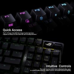 ASUS ROG Strix Scope II 96 Teclado Mecánico Gaming Inalámbrico