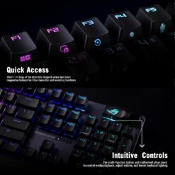 ASUS ROG Strix Scope II X Teclado Mecánico para Juegos NX Snow V2 Negro