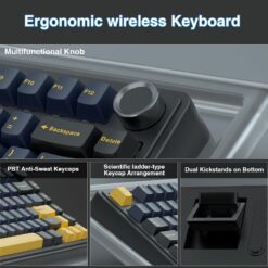 AULA F75 Teclado Mecánico para Juegos Inalámbrico 75%