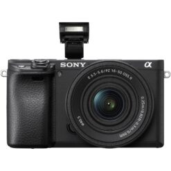 Cámara sin espejo Sony a6400 de 24.2MP con lente 16-50mm f/3.5-5.6 II - Nueva en caja