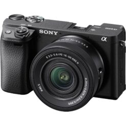 Cámara sin espejo Sony a6400 de 24.2MP con lente 16-50mm f/3.5-5.6 II - Nueva en caja