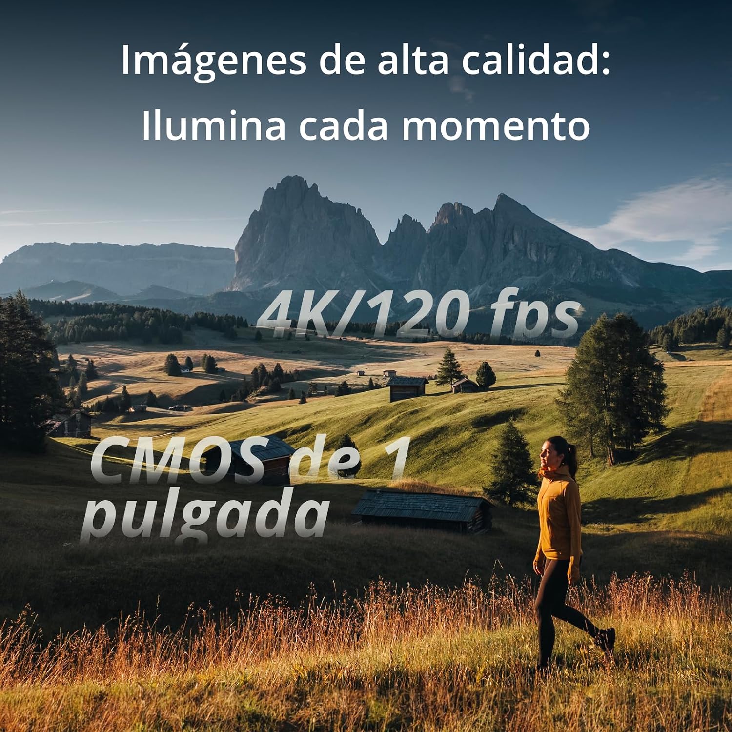 DJI Osmo Pocket 3, cámara con CMOS de 1'' y vídeo 4K/120 fps