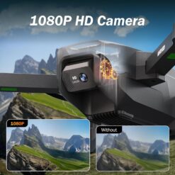 Dron FPV GPS con cámara EIS, pantalla HD de 4.5