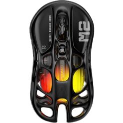 GravaStar Mercury M2 Ratón Gaming Inalámbrico, 26.000 dpi, Negro
