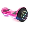 Hover-1 All-Star Hoverboard, Rosa Brillante, Ruedas LED de 6.5 pulgadas, Luces de Sensor LED