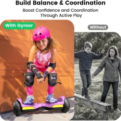 Hoverboard Gyroor G13 Todo Terreno Bluetooth Luces LED Caja Abierta Probado