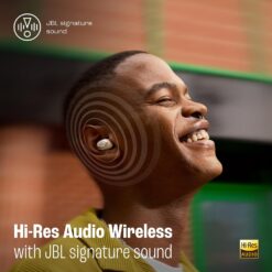 JBL JBLLIVEBUDS3BLKAM-Z Live Buds 3 Auriculares Verdaderos, Negros - Reacondicionados Certificados