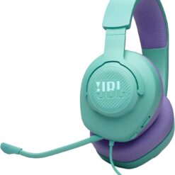JBL Quantum 100M2 Auriculares circumaurales para Gaming, JBL QuantumSOUND Signature, Cable de Audio de 3.5 mm, compatibles con múltiples Plataformas, micrófono Desmontable, función
