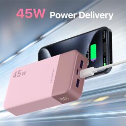 JUOVI Power Bank 45W 20000mAh Cargador Portátil