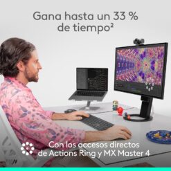 Logitech MX Master 4, ratón inalámbrico ergonómico