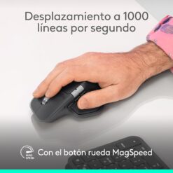 Logitech MX Master 4, ratón inalámbrico ergonómico
