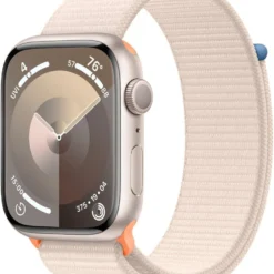 Nuevo Apple Watch Series 9 GPS 45mm Caja de Aluminio Starlight Correa Deportiva Starlight