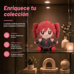 Peluche Coleccionable Anime Twin Tail FBM-CYWO 22 cm Rojo y Negro