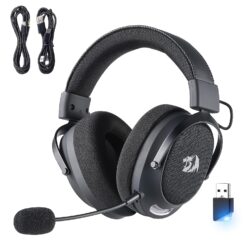 Redragon H858 Auriculares Inalámbricos 3 Modos 7.1 53mm" se traduce al español como "Redragon H858 Auriculares Inalámbricos 3 Modos 7.1 53mm". El título ya está en español, ya...