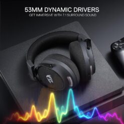 Redragon H858 Auriculares Inalámbricos 3 Modos 7.1 53mm