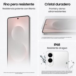 Samsung Galaxy S25 Edge 256GB Teléfono Móvil Fino con IA, Galaxy AI, 12GB RAM, Cámara 200MP, Batería de Larga Duración, Garantía del Fabricante de 3 Años + 1 Extra, Color...