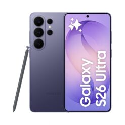 Samsung Galaxy S26 Ultra, 512GB, Smartphone con Galaxy AI, Cámara de 200MP, 12GB RAM, Batería de 5000mAh, Garantía del Fabricante de 3 Años + 1 Año Extra, Color Violeta Cobalto...