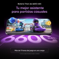 Smartphone realme P4 Lite 4G, 4GB+128GB, Pantalla LCD HD 120Hz 6,8