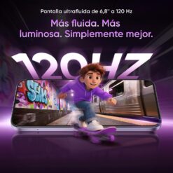 Smartphone realme P4 Lite 4G, 4GB+128GB, Pantalla LCD HD 120Hz 6,8