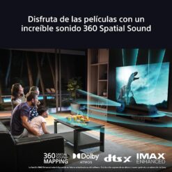 SONY BRAVIA Theatre Bar 8 – Barra de Sonido para TV, Dolby Atmos® 11 Altavoces, Wi-Fi®, Bluetooth®, Mapeo de Sonido Espacial 360, Modelo 2024