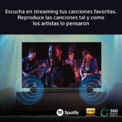 SONY BRAVIA Theatre Bar 8 – Barra de Sonido para TV, Dolby Atmos® 11 Altavoces, Wi-Fi®, Bluetooth®, Mapeo de Sonido Espacial 360, Modelo 2024