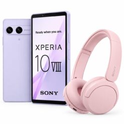Sony Xperia 10 VIII | Smartphone Ligero – Gran autonomía – Gris Escarcha + WHCH530