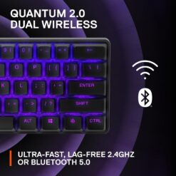 SteelSeries Apex Pro Mini Teclado Mecánico Gaming Inalámbrico