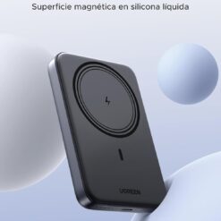 UGREEN Zapix Batería Externa Magsafe 10000mAh Power Bank Inalámbrica PD 20W