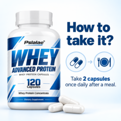 Whey Advanced Protein 120 Cápsulas Soporte Muscular Recuperación Post-Entrenamiento