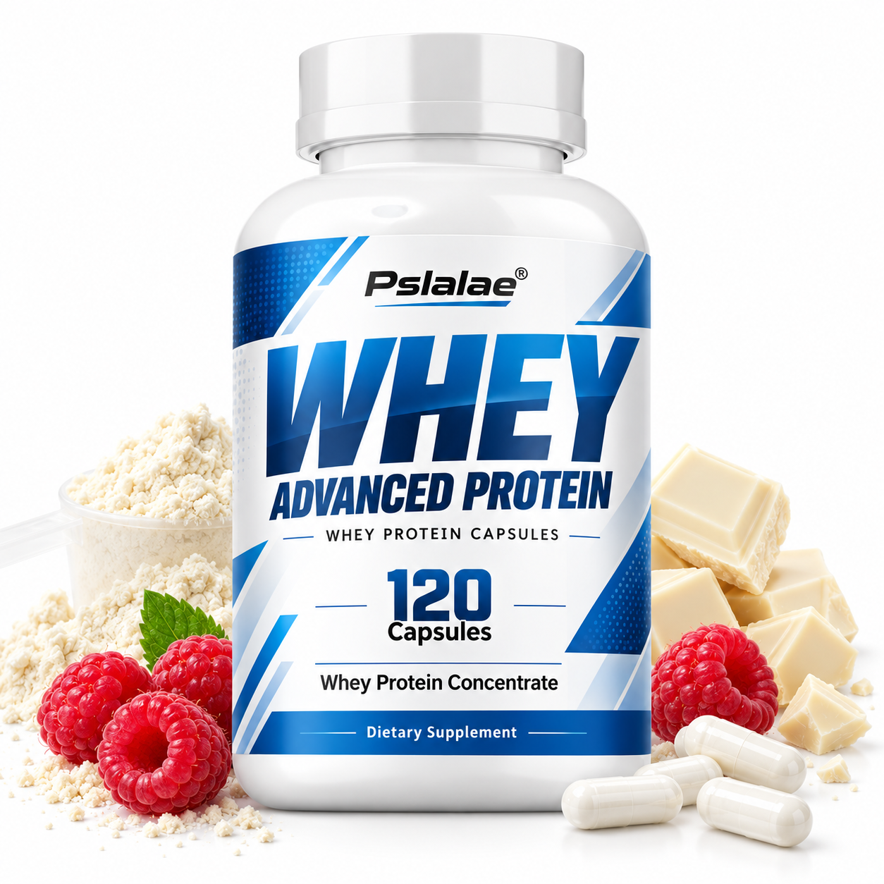 Whey Advanced Protein 120 Cápsulas Soporte Muscular Recuperación Post-Entrenamiento Whey Advanced Protein 120 Cápsulas Soporte Muscular Recuperación Post-Entrenamiento