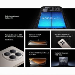 XIAOMI REDMI Note 15 Pro 5G Smartphone 12GB + 512GB Batería Masiva de 6580mAh MediaTek Dimensity 7400-Ultra Pantalla AMOLED CrystalRes de 6.83