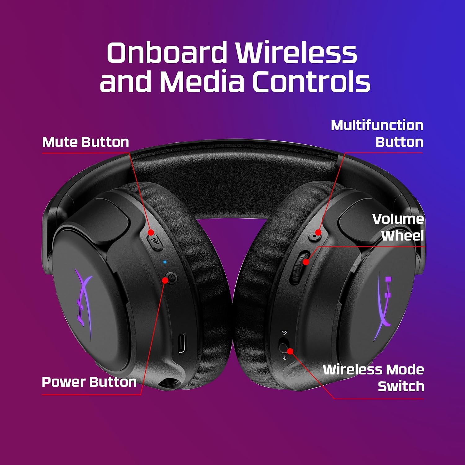 HyperX Cloud Flight 2 Auriculares Gaming Inalámbrico