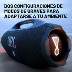JBL Boombox 4 Altavoz Bluetooth portátil, impermeable, graves profundos