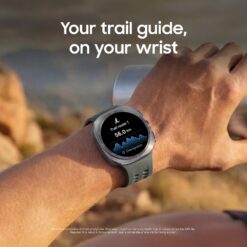 Samsung Galaxy Watch Ultra2, gris titanio, reloj inteligente LTE de 1.850" se traduce al español como: "Samsung Galaxy Watch Ultra2, gris titanio, reloj inteligente LTE de...